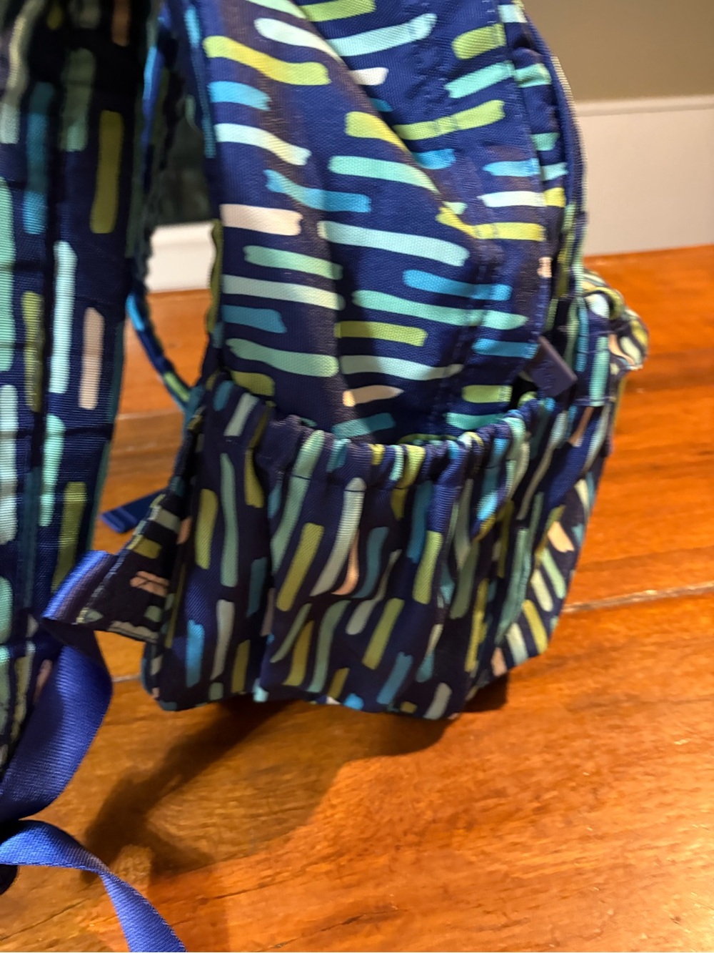 Vera Bradley Navy Multi-Color Dash Backpack - Picture 4 of 5